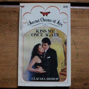 Vintage Second Chance at Love "Kiss Me Once Again" Paperback Book